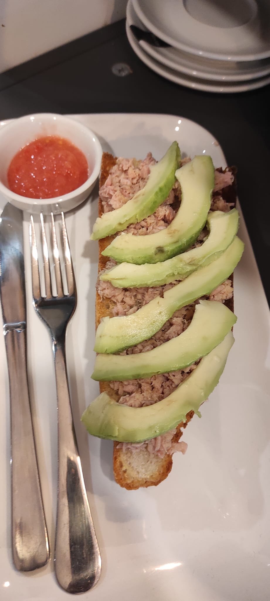 Bocadillo recién preparado