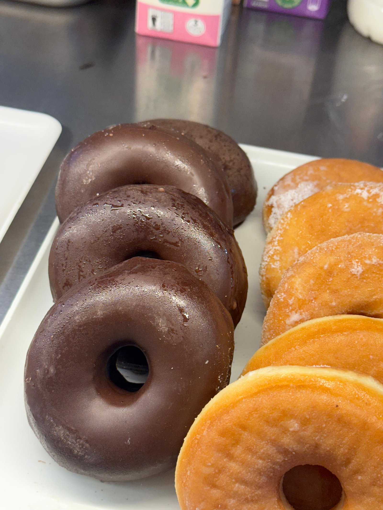 Selección de donuts de La Alegría