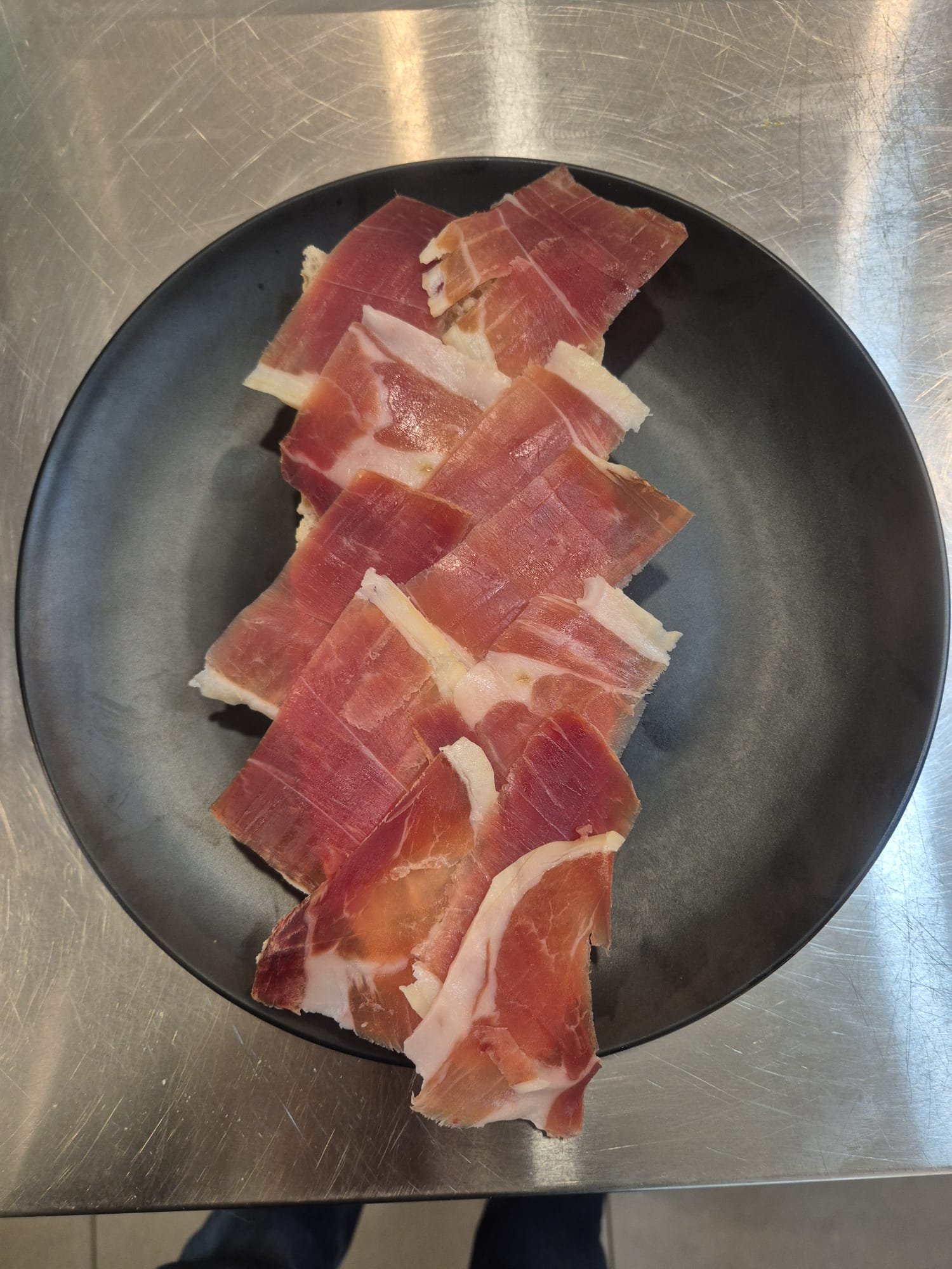 Plato salado preparado en La Alegría